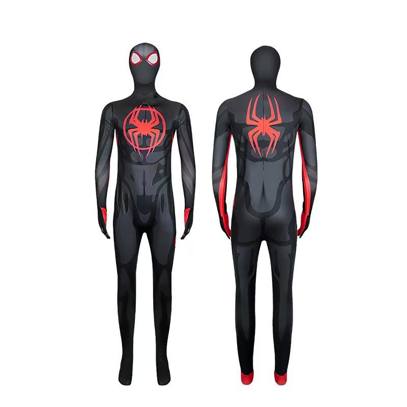 Costume Halloween Spider-Man Bodysuit Kids Miles Costume Heroes Expedition Cos Onesie