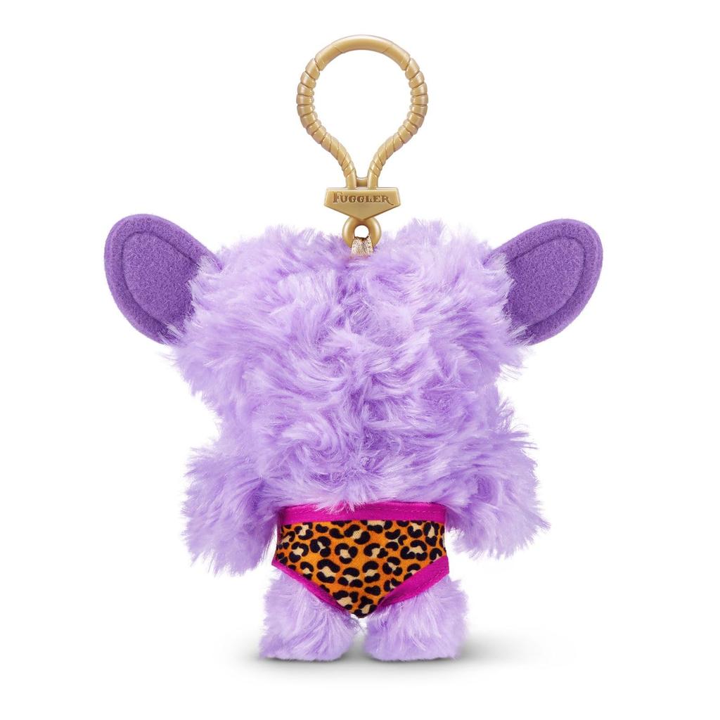 Fuggler Keyring Badgy Series Grin Grin - Lilac 15705A Authentic Merchandise