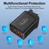 40W 4 Ports USB Type C Charger Quick Charge 3.0 EU/US/UK Plug Fast Charging For Samsung IPhone Xiaomi Phone PD Charge Adapter