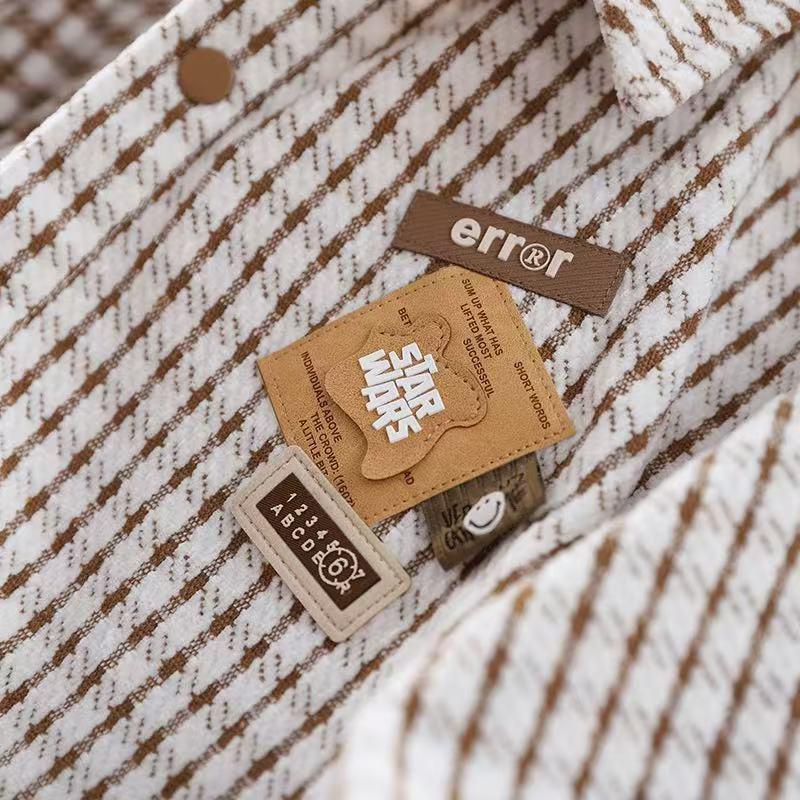 Jungen Langarm Karohemd - Stilvolles Herbst-/Frühlings-Freizeitoberteil für 2026