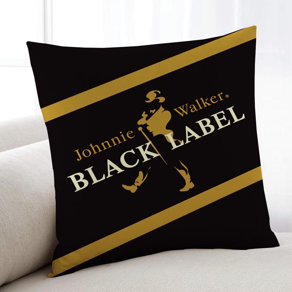 J-JOHNNIE W-WALKER Beer cushion cover Home Bedding Sofa living Room pillowcase Simple Soft Skin Cushion Cover 12x12Inch
