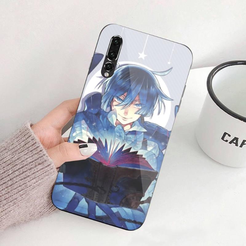 The Case Study Of Vanitas Anime Phone Case For Huawei P50 P40 P30 P20 Pro Mate 40 30 20 Pro Nova 9 8 7 PC Glass Phone Cover