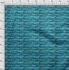 oneOone Cotton Flex Blue Fabric Crocodile Animal Skin Sewing Fabric By The Yard Printed Diy Clothing Sewing Supplies 40 Inch