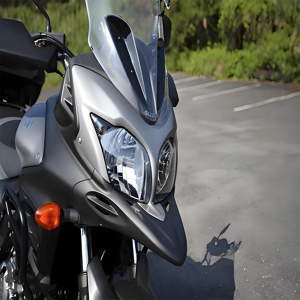 12-18 For Suzuki DL 650 Vstrom DL650 V-strom 2015 2016 2017 Motorcycle Beak Nose Cone Extension Front Fender Fairing Winglets