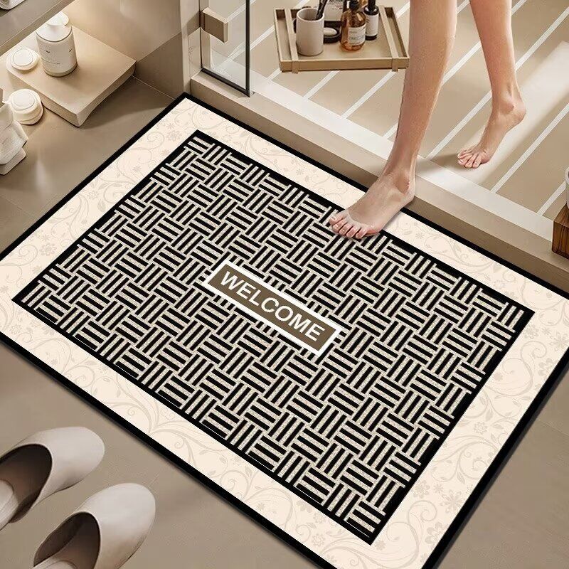 

Диатомовая грязь водопоглощение быстросохнущий туалет ванная комната дверь коврик для пола туалет простой бытовой ванная комната 40X60cm 15.7X23.6in