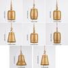 1PC Vintage Metal Jute Bell Decor Timeless Heirloom Rustic Christmas Cow Bells Weather-Resistant