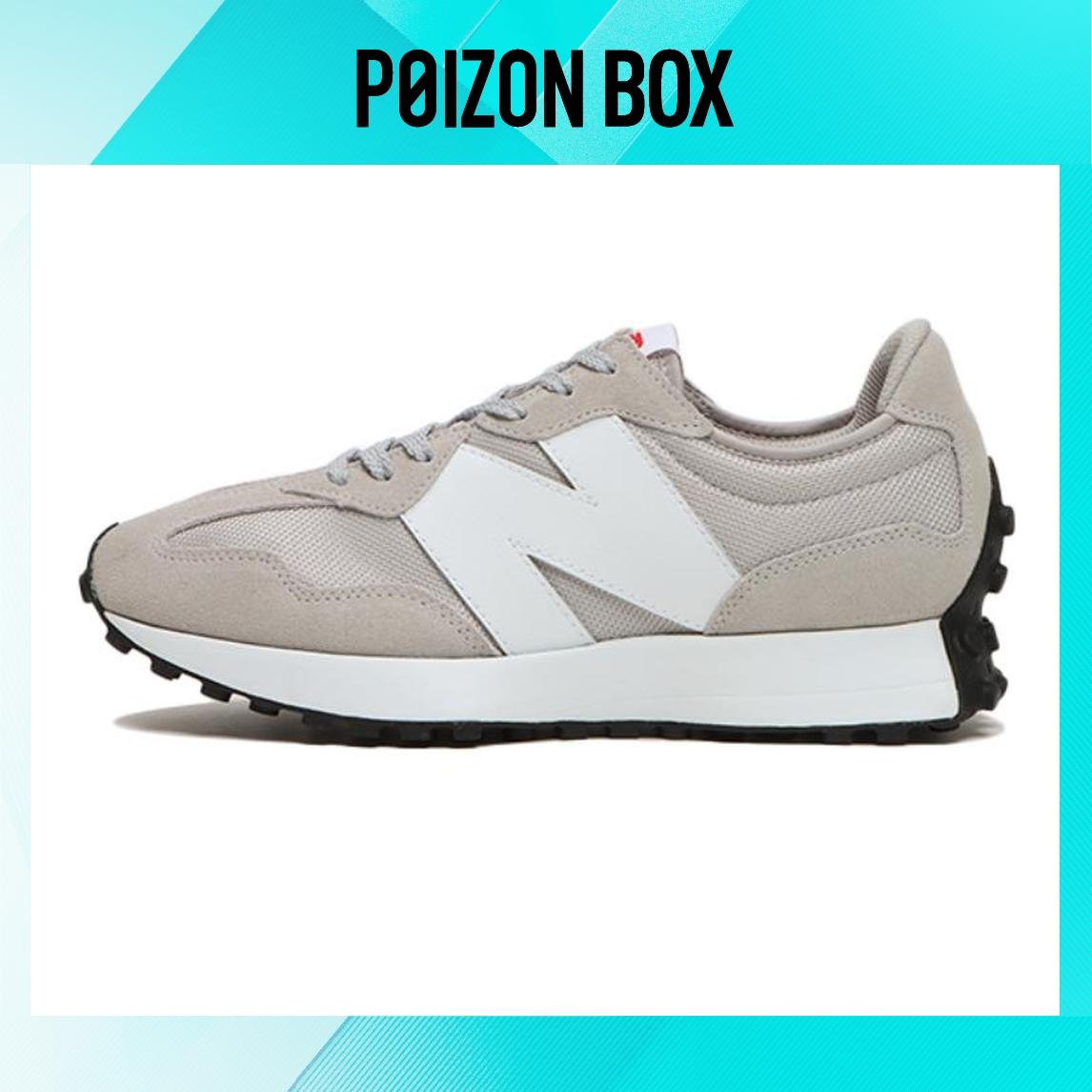 

кроссовки New Balance NB 327 Rain Could White Red MS327CGW