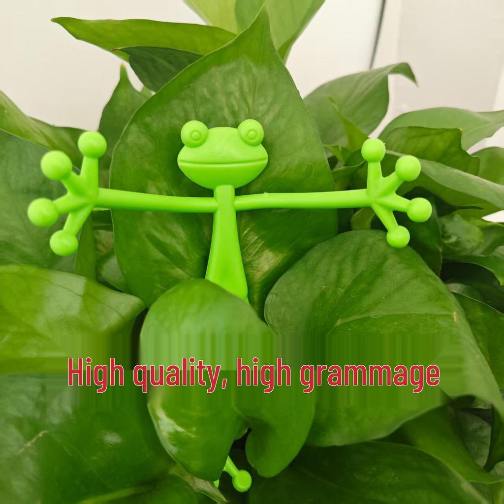 Adorable Frog Plant Support for Green Plants