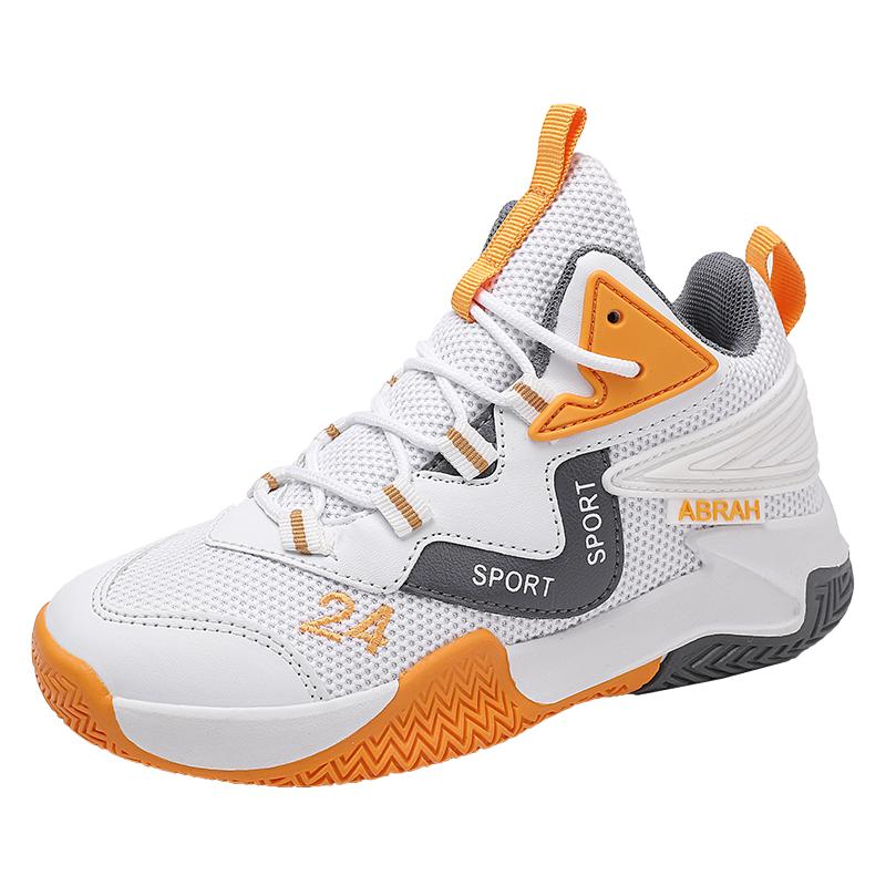 Kinder Sport Basketballschuhe Dicke Sohlen Rutschfest Jungen Sportschuhe Mädchen Hochwertige Basketball Trainingsschuhe Männlich
