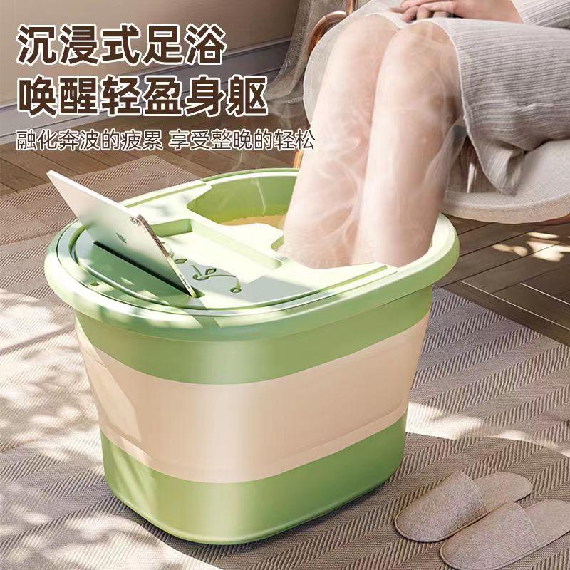 

Ведро для замачивания ног, складное теплоизоляционное окуривание теленка, бытовая портативная ванна для ног, артефакт, раковина для ног с постоянной температурой