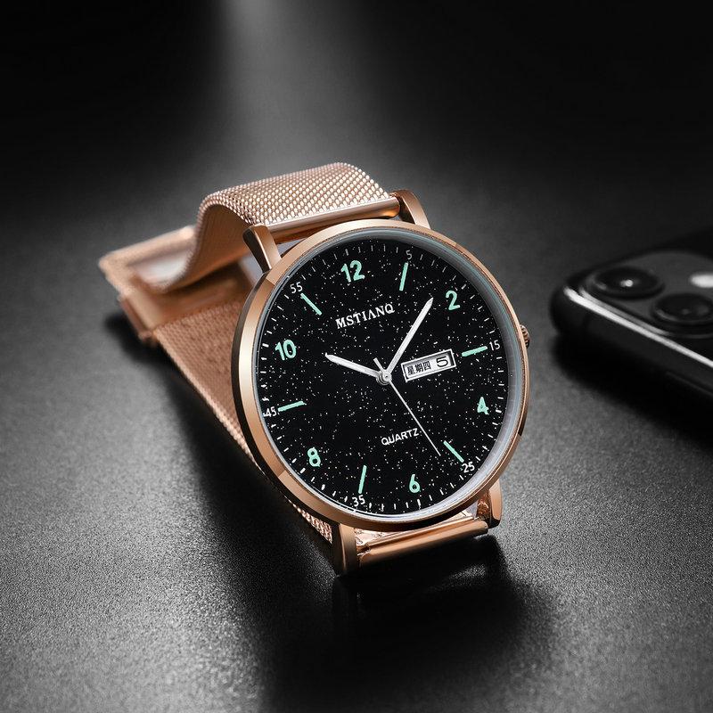 

Fashion Watch Men S Ultra-Thin Quartz Watch Men S Simple Student Trend Luminous Men S Business Star Quartz Men S Watch