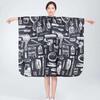 FLZX Printed Barber Cape - Large Breathable Hair Cutting Apron