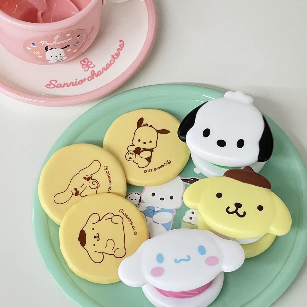 Toyroyal Sanrio Characters Tea Time Play Kitchen Set Cups Pot Forks Spoons Food Cinnamonroll Pochacco Pompompurin