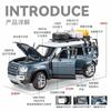 1:24 Defender SUV Alloy Car Model Diecast Simulation Metal Toy Off-road Vehicles Car Model Sound and Light Gift