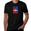 Französische Armee Spezialkräfte Comunisexd T-Shirt Lässig Locker Tägliches Trage-T-Shirt