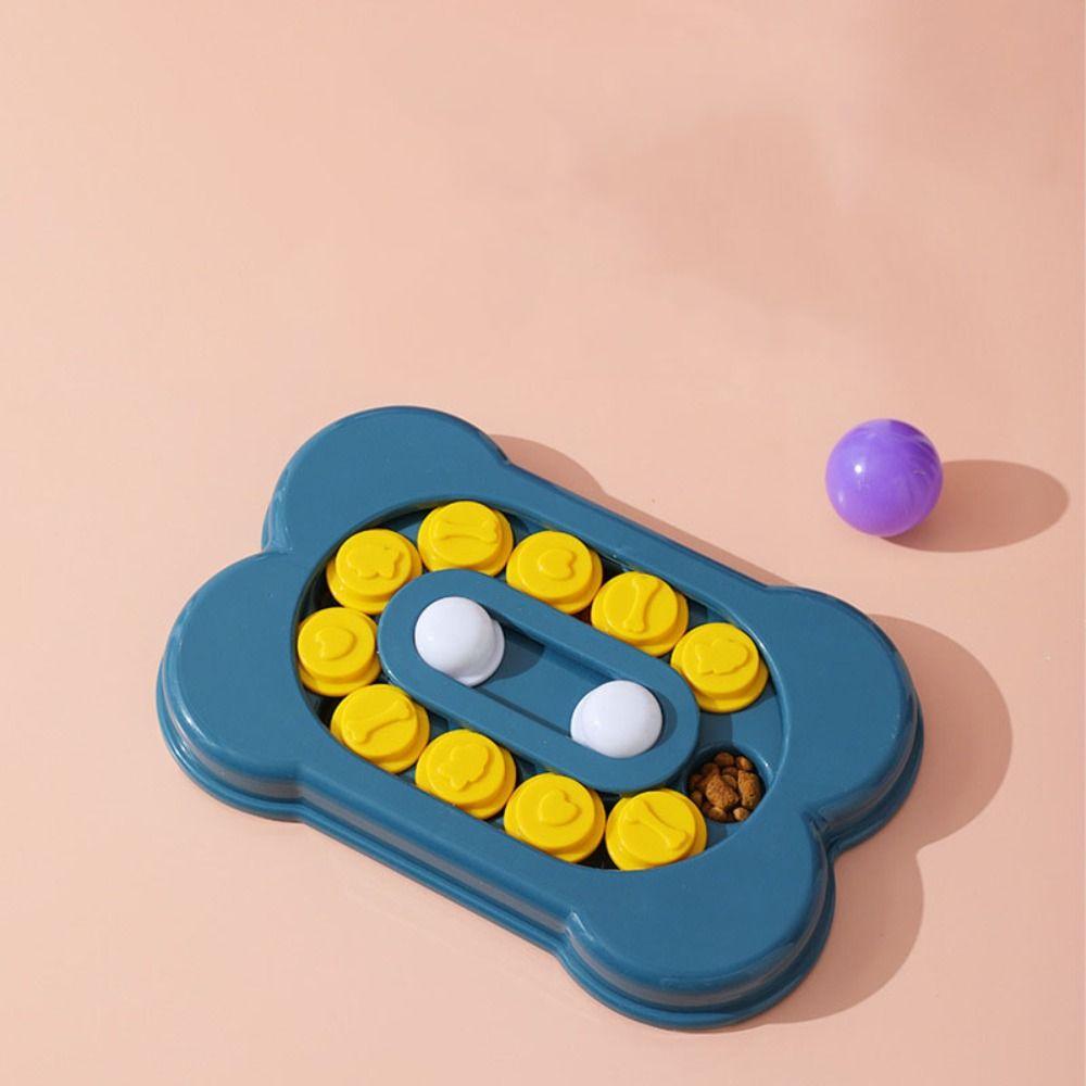 PP Hunde-Puzzlespielzeug Langsamer Futterspender Anti-Schlingnapf Langsames Fressen Rutschfester Napf Haustier Katze Hunde