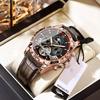 Top Brand Fashion Automatic Men's Mechanical Watch New Waterproof Luminous Multifunctional Wrist Watch