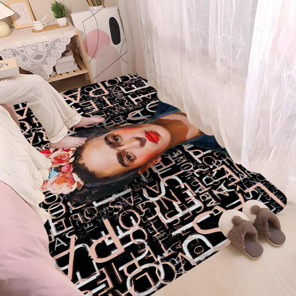 Mexican F-Fridas Floor Mat Rectangle Anti-slip Home Soft Badmat Front Door Indoor Outdoor Mat el Decor Mat