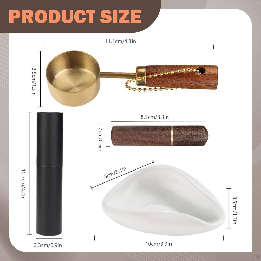 Coffee Bean Weighing Bowl Ceramic Vessel Practical Utensil Sample Tray for