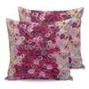 Cushion Cover Pink Flower Rose Vintage Throw Pillow Cover Sofa Car Home Decoration Pillow Cover