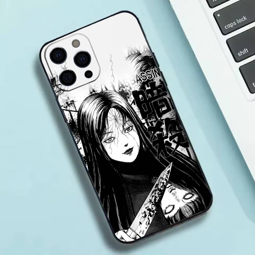 HOT Comics T-Tomie Phone Case Silicone Soft For IPhone 17 16 15 14 13 12 11 X XR Plus Pro Max Plus