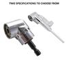 105 Degree Right Angle Driver Drilling and Driving Power Screwdriver Drill Attachment Adapter with 1/4inch Hex Shank