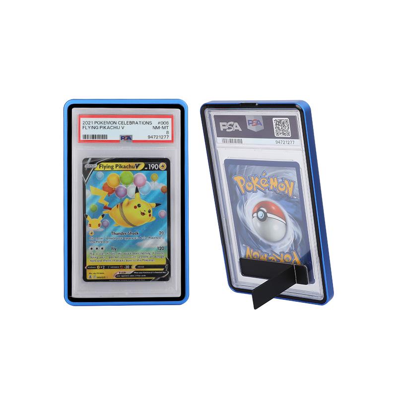 Pokémon PSA Graded Card Protective Sliding Cover Stand Case