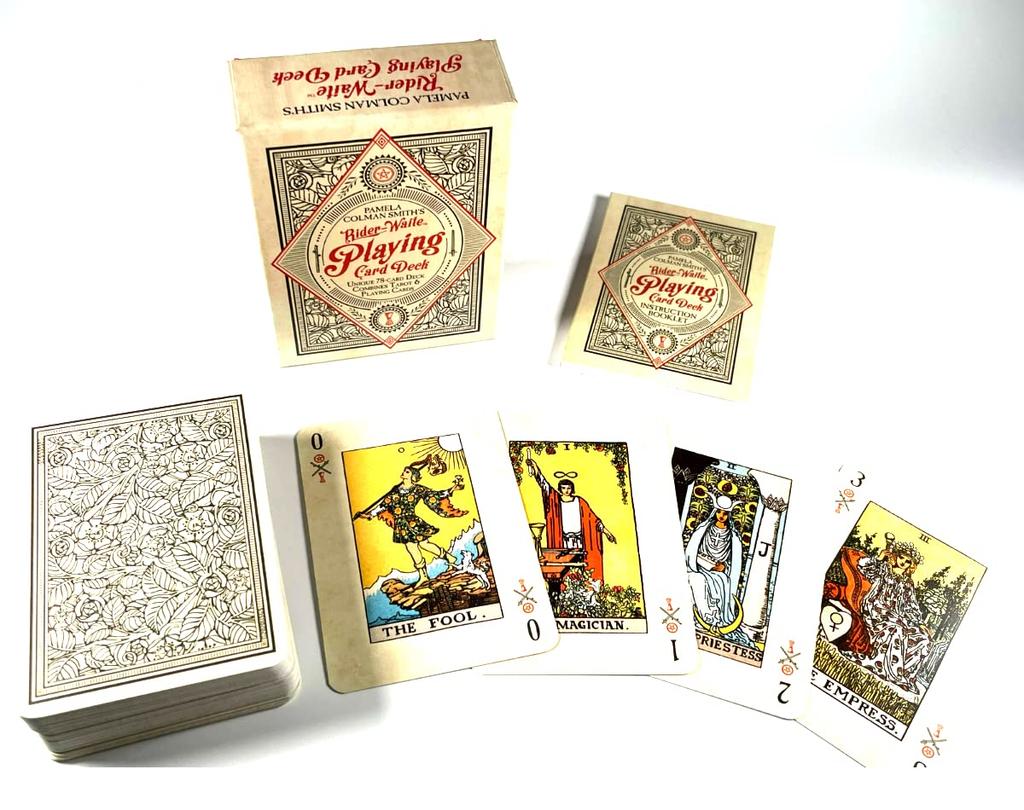 Tarot Cards Playing Card Waite 78 Includes Japanese Instruction Authentic I.I.J Rider-Waite Deck, Edition, Cards, Manual,