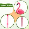 Rosa Flamingos Hofdekorationen Gartenstecker Neuheit Rasendekorationen Ornamente für Partygeschenke
