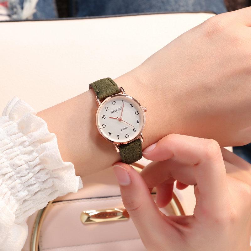 Simple Trendy Women'S Watches, Junior High School Girls, Girlfriends, Casual Fashion, Personality, Forest Women'S Watches