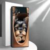 Yorkshire Terrier Dog Soft Phone Case for Samsung Galaxy S26 S25 Edge S24 Ultra S23 Plus S22 S21 FE S20 Black Cover Back Shell