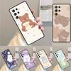 Kawaii Cute Bears Korean Animal Silicone Phone Case For Samsung Galaxy Note 10 Pro S26 S25 S24 S23 S22 S21 Plus S25Ultra Cover