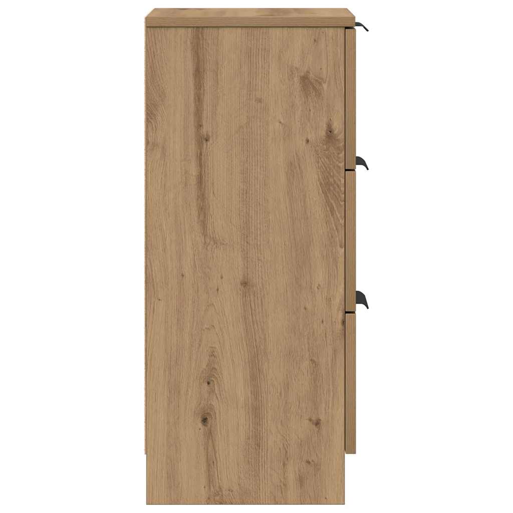 Sideboard Artisan Oak 30 x 30 x 70 cm Engineered Wood