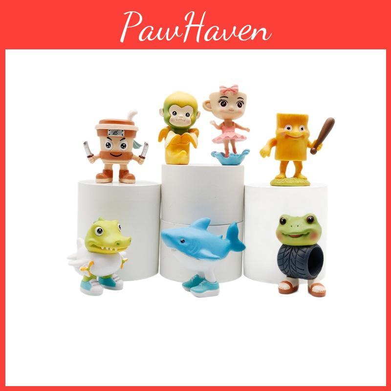 Italiana brainrot Pvc Model Ornament With Unique Designs For Gift And Display