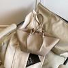 Retro Women Tote Bag Soft PU Leather Water Resistant Shoulder Bag Large Capacity Handbag for Daily Commute Shopping
