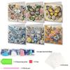 6Pcs Mask DIY Diamond Painting Card Rhinestone Painting Card Kit Diamond Painting Greeting Card for Holiday Party Favors