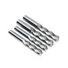 He Ye Straight Shank Extended 6-Flute Coarse Wave Blade Milling Cutter, Super Hard, Sizes 8-20 mm.