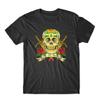 Day of the Dead Skull T-Shirt. 100% Cotton Premium Graphic Tee New