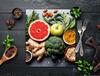 GLASS CUTTING BOARD 45x52 Vegetables