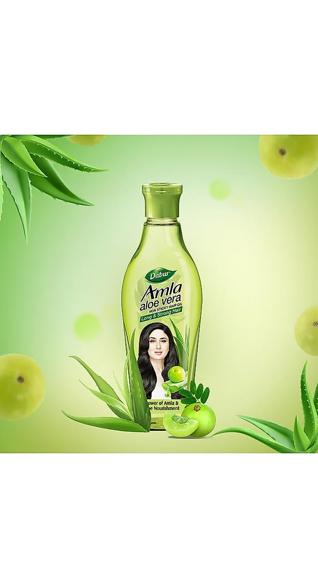 

Масло для волос Dabur Amla Aloevera 200мл