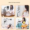 Gooseneck Tablet Mount Holder for Bed Flexible Tablet Arm Clamp for Bed Flexible Tablet Stand Lazy Arm Holder Clamp