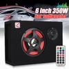 Subwoofer attivo per auto sotto il sedile da 6 pollici 350 W Altoparlante subwoofer per auto alimentato audio stereo per bassi Subwoofer attivo