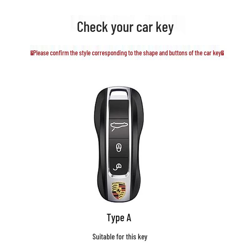 Pouzdro na klíče Porsche pro nové modely Cayenne, Macan, 718, Taycan, Panamera a 911