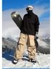 Ice Degree Unisex Waterproof Ski Pants - Violet, Heavy Duty, Multi-Pocket, Wear-Resistant