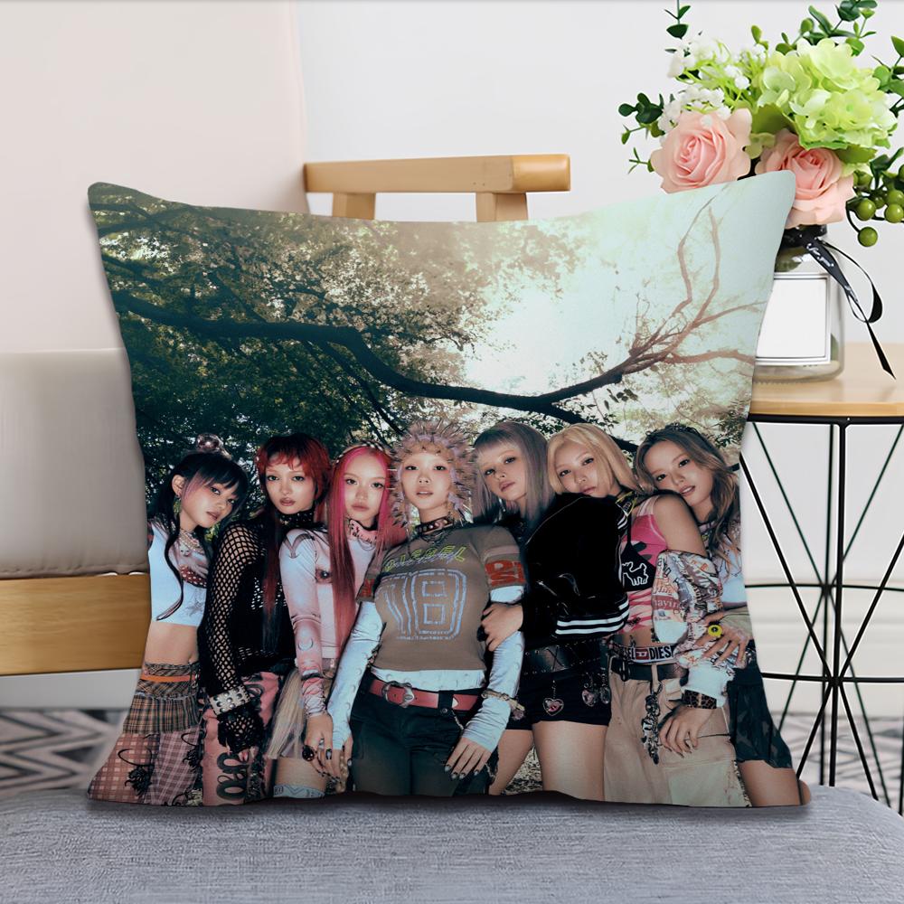 XXG Pop Singer Hot Music cushion cover Pillow Case Square Cushion Room Bedroom Headboard Sofa Living Backrest Nap Time