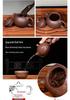 Handmade 120ml Yixing Zisha Xi Shi Teapot for Gongfu Tea
