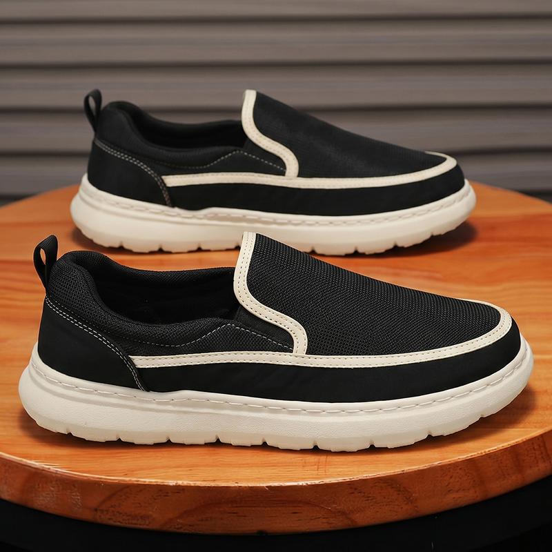 

New Men s Classic Summer Fashion Low Top Skateboarding Shoes Comfortable Soft Sole Sneakers 39 чёрный