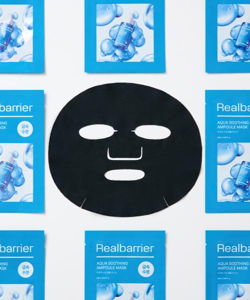 Real Barrier Aqua Soothing Ampoule Mask 10 Sheets