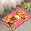 1pc Creative Cattle Printed Area Rug - Durable Household Decorative Carpet - Christmas Theme Rug - Suitable for Bedroom, Cloakro