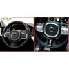 ABS Chrome Inner Steering Wheel Button Cover Decor 4X For Volvo XC90 2016-2020